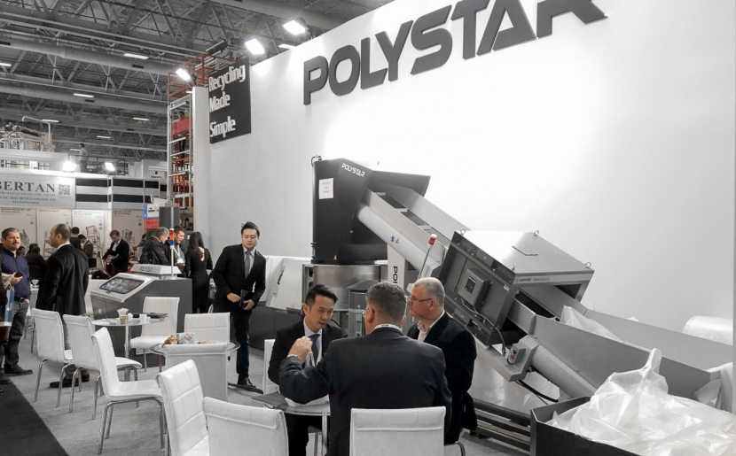 in-house plastic recycling machine in Plast Eurasia 2017